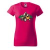 Dámské tričko s potiskem Adventures (Barva trička - ženy (NOVÉ) Apple green, Velikost - všechny NOVÉ 2XL)