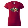 Dámské tričko s potiskem Adventures (Barva trička - ženy (NOVÉ) Apple green, Velikost - všechny NOVÉ 2XL)