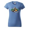 Dámské tričko s potiskem Adventures (Barva trička - ženy (NOVÉ) Apple green, Velikost - všechny NOVÉ 2XL)