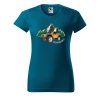 Dámské tričko s potiskem Adventures (Barva trička - ženy (NOVÉ) Apple green, Velikost - všechny NOVÉ 2XL)