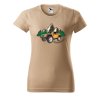 Dámské tričko s potiskem Adventures (Barva trička - ženy (NOVÉ) Apple green, Velikost - všechny NOVÉ 2XL)