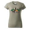 Dámské tričko s potiskem Adventures (Barva trička - ženy (NOVÉ) Apple green, Velikost - všechny NOVÉ 2XL)