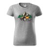 Dámské tričko s potiskem Adventures (Barva trička - ženy (NOVÉ) Apple green, Velikost - všechny NOVÉ 2XL)