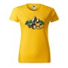 Dámské tričko s potiskem Adventures (Barva trička - ženy (NOVÉ) Apple green, Velikost - všechny NOVÉ 2XL)