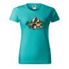 Dámské tričko s potiskem Adventures (Barva trička - ženy (NOVÉ) Apple green, Velikost - všechny NOVÉ 2XL)
