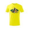 Dětské tričko s potiskem Adventures (Barva trička (děti) NOVÉ Apple green, Velikost - všechny NOVÉ 110 /4 roky)