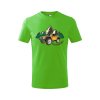 Dětské tričko s potiskem Adventures (Barva trička (děti) NOVÉ Apple green, Velikost - všechny NOVÉ 110 /4 roky)