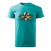 Pánské tričko s potiskem Adventures (Barva trička (muži) NOVÉ Apple green, Velikost - všechny NOVÉ 2XL)