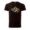 Pánské tričko s potiskem Adventures (Barva trička (muži) NOVÉ Apple green, Velikost - všechny NOVÉ 2XL)