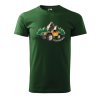 Pánské tričko s potiskem Adventures (Barva trička (muži) NOVÉ Apple green, Velikost - všechny NOVÉ 2XL)
