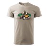 Pánské tričko s potiskem Adventures (Barva trička (muži) NOVÉ Apple green, Velikost - všechny NOVÉ 2XL)