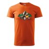 Pánské tričko s potiskem Adventures (Barva trička (muži) NOVÉ Apple green, Velikost - všechny NOVÉ 2XL)