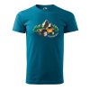 Pánské tričko s potiskem Adventures (Barva trička (muži) NOVÉ Apple green, Velikost - všechny NOVÉ 2XL)