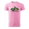 Pánské tričko s potiskem Adventures (Barva trička (muži) NOVÉ Apple green, Velikost - všechny NOVÉ 2XL)