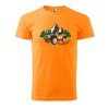 Pánské tričko s potiskem Adventures (Barva trička (muži) NOVÉ Apple green, Velikost - všechny NOVÉ 2XL)