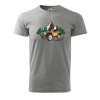 Pánské tričko s potiskem Adventures (Barva trička (muži) NOVÉ Apple green, Velikost - všechny NOVÉ 2XL)