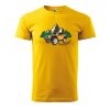 Pánské tričko s potiskem Adventures (Barva trička (muži) NOVÉ Apple green, Velikost - všechny NOVÉ 2XL)