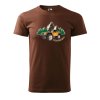Pánské tričko s potiskem Adventures (Barva trička (muži) NOVÉ Apple green, Velikost - všechny NOVÉ 2XL)