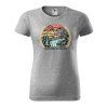 Dámské tričko s potiskem Adventure in nature (Barva trička - ženy (NOVÉ) Apple green, Velikost - všechny NOVÉ 2XL)