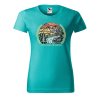 Dámské tričko s potiskem Adventure in nature (Barva trička - ženy (NOVÉ) Apple green, Velikost - všechny NOVÉ 2XL)