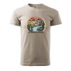 Pánské tričko s potiskem Adventure in nature (Barva trička (muži) NOVÉ Apple green, Velikost - všechny NOVÉ 2XL)
