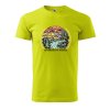 Pánské tričko s potiskem Adventure in nature (Barva trička (muži) NOVÉ Apple green, Velikost - všechny NOVÉ 2XL)