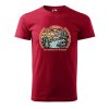 Pánské tričko s potiskem Adventure in nature (Barva trička (muži) NOVÉ Apple green, Velikost - všechny NOVÉ 2XL)