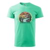 Pánské tričko s potiskem Adventure in nature (Barva trička (muži) NOVÉ Apple green, Velikost - všechny NOVÉ 2XL)