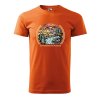 Pánské tričko s potiskem Adventure in nature (Barva trička (muži) NOVÉ Apple green, Velikost - všechny NOVÉ 2XL)