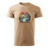 Pánské tričko s potiskem Adventure in nature (Barva trička (muži) NOVÉ Apple green, Velikost - všechny NOVÉ 2XL)