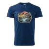 Pánské tričko s potiskem Adventure in nature (Barva trička (muži) NOVÉ Apple green, Velikost - všechny NOVÉ 2XL)