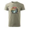 Pánské tričko s potiskem Adventure in nature (Barva trička (muži) NOVÉ Apple green, Velikost - všechny NOVÉ 2XL)