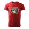 Pánské tričko s potiskem Adventure in nature (Barva trička (muži) NOVÉ Apple green, Velikost - všechny NOVÉ 2XL)