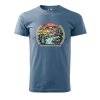 Pánské tričko s potiskem Adventure in nature (Barva trička (muži) NOVÉ Apple green, Velikost - všechny NOVÉ 2XL)
