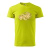 Pánské tričko s potiskem Offroad (Barva trička (muži) NOVÉ Apple green, Velikost - všechny NOVÉ 2XL)