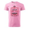 Pánské tričko Keep calm dad (Barva trička (muži) NOVÉ Apple green, Velikost - všechny NOVÉ 2XL)
