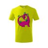 Dětské tričko s potiskem Dračí klouzačka (Barva trička (děti) NOVÉ Apple green, Velikost - všechny NOVÉ 110 /4 roky)
