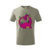 Dětské tričko s potiskem Dračí klouzačka (Barva trička (děti) NOVÉ Apple green, Velikost - všechny NOVÉ 110 /4 roky)