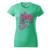 Dámské tričko s potiskem Medúza (Barva trička - ženy (NOVÉ) Apple green, Velikost - všechny NOVÉ 2XL)