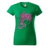Dámské tričko s potiskem Medúza (Barva trička - ženy (NOVÉ) Apple green, Velikost - všechny NOVÉ 2XL)