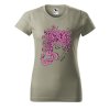 Dámské tričko s potiskem Medúza (Barva trička - ženy (NOVÉ) Apple green, Velikost - všechny NOVÉ 2XL)