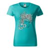 Dámské tričko s potiskem Medúza (Barva trička - ženy (NOVÉ) Apple green, Velikost - všechny NOVÉ 2XL)