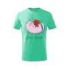 Dětské tričko s potiskem Cool down (Barva trička (děti) NOVÉ Apple green, Velikost - všechny NOVÉ 110 /4 roky)