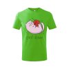 Dětské tričko s potiskem Cool down (Barva trička (děti) NOVÉ Apple green, Velikost - všechny NOVÉ 110 /4 roky)