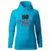 Dámská mikina 50 let královna (Barva dámské mikiny Malfini Cape Bílá, Velikost - žena NOVÉ 2XL)