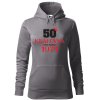 Dámská mikina 50 let královna (Barva dámské mikiny Malfini Cape Bílá, Velikost - žena NOVÉ 2XL)