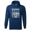 Pánská mikina s potiskem Nestárnoucí legenda 50 let (Barva mikiny malfini pánské Bílá, Velikost - muž NOVÉ 2XL)