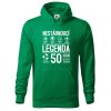 Pánská mikina s potiskem Nestárnoucí legenda 50 let (Barva mikiny malfini pánské Bílá, Velikost - muž NOVÉ 2XL)