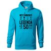 Pánská mikina s potiskem Nestárnoucí legenda 50 let (Barva mikiny malfini pánské Bílá, Velikost - muž NOVÉ 2XL)