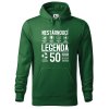 Pánská mikina s potiskem Nestárnoucí legenda 50 let (Barva mikiny malfini pánské Bílá, Velikost - muž NOVÉ 2XL)